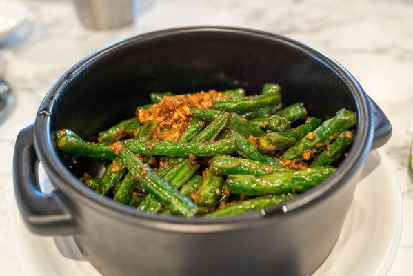 String Beans with Garlic