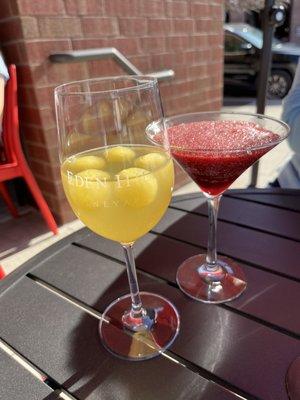 Frozen Mimosa and Wine-A-Rita