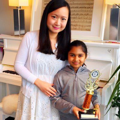 Ms. Chen's student won 3rd prize of Illinois music association contest violin competition.