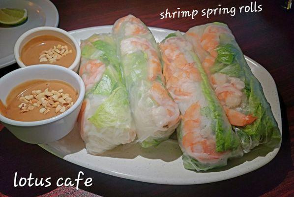 Shrimp spring rolls