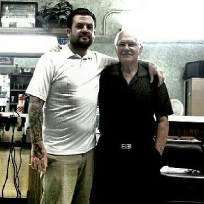 Me and my man Dave the barber!!