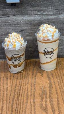 Madagascar Vanilla Caramel Chiller and White Chocolate Caramel Cookie Chiller