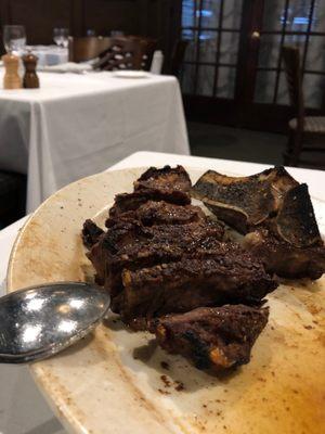 bone in ribeye? burnt