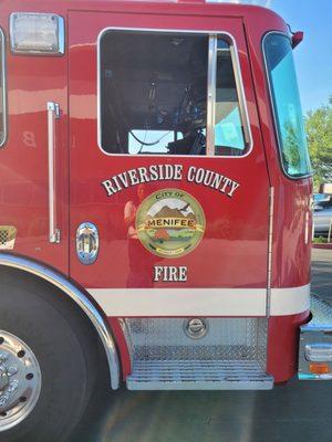 Menifee Fire Engine