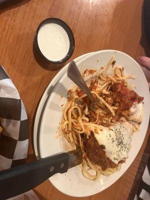 Chicken parmigiana