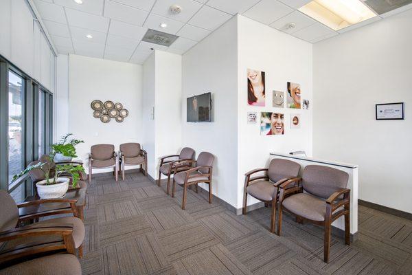 Unwind in our waiting room before seeing your favorite Peachtree dentist or specialist.