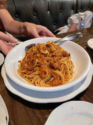 Spaghetti bolognese