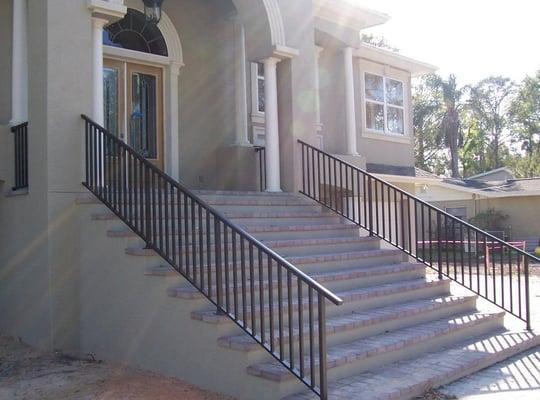 Aluminum handrails