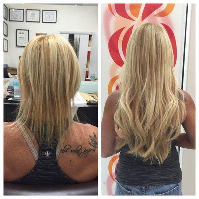 Before and after from Chuck Alfieri