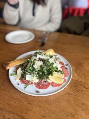 Waygu carpaccio