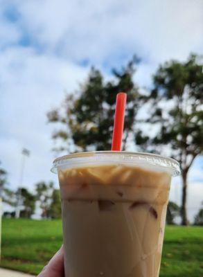 Iced latte, yummy!