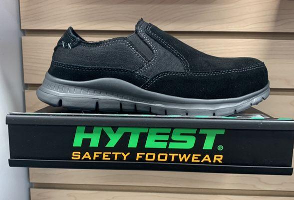 Ladies Hytest Slip On Steel Toe Shoe