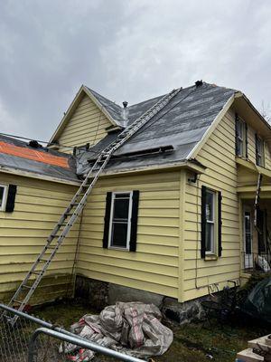 Roofing installation