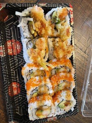 Double order of Shrimp Tempura Roll