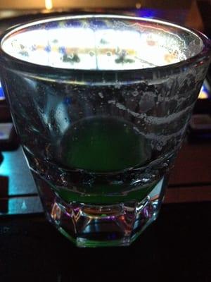 Finished a liquid marijuana shot