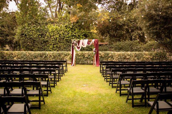 Ceremony area