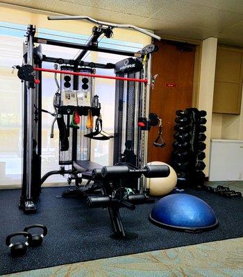 New functional fitness equipment for injury rehabilitation, sports rehab and functional fitness restoration.