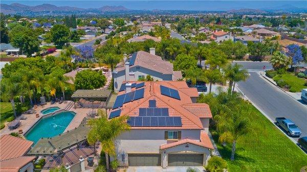 System Size: 12.9 KW Riverside, CA