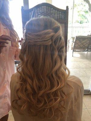 Wedding hair