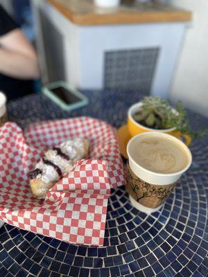 Best almond blueberry croissant of my life...it's a good thing we don't love in town, we'd be here everyday!