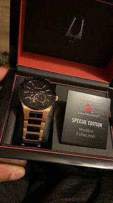 Bought this watch with a "discount" for $603 and found it for $477! Look on the next picture