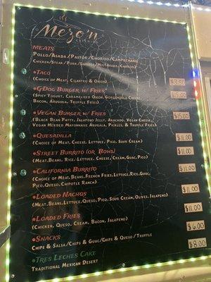 Menu 07/2022