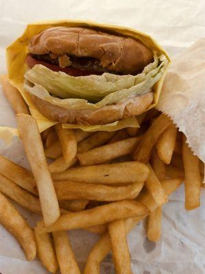 Cheeseburger  & Fries