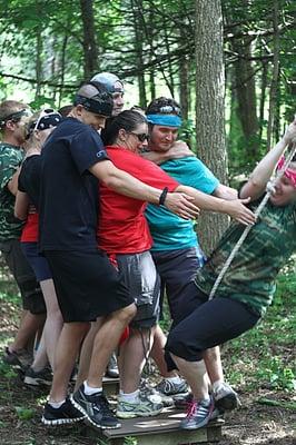 To Work together is to Win together! Sand Creek Adventures.