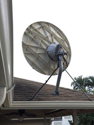 Satellite dish removal www.saynotodish.com directv dish removal,  dish removal,  satellite antena removal www.saynotocable.com  (808)5682608