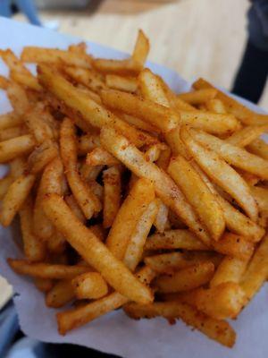 Chili bbq giga fries. Yum!