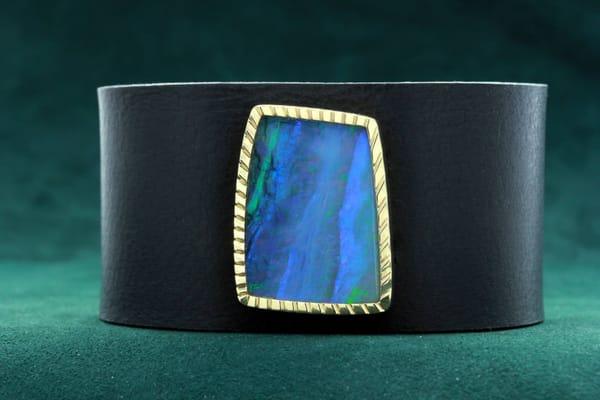 Black Opal Men's Bracelet