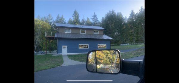 Before metal roof cleaning