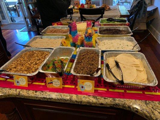 Dos Bros taco bar for 25 people