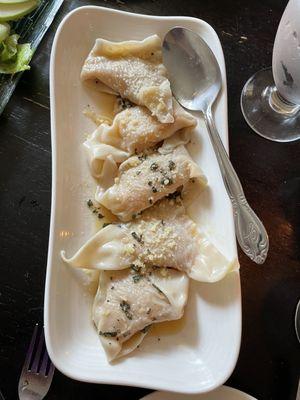 Butternut squash ravioli