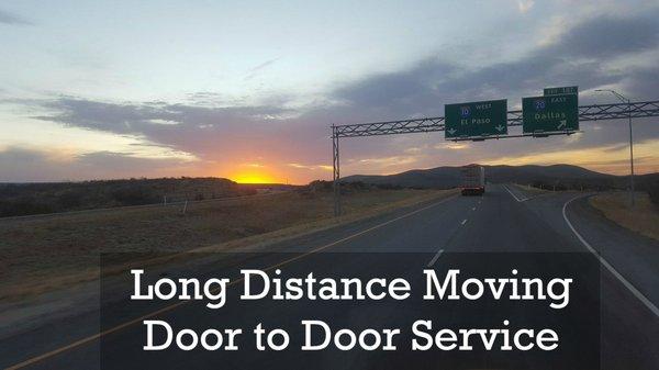 Moving out of town? Across the State or across the country. We have several different solutions to offer our customers.