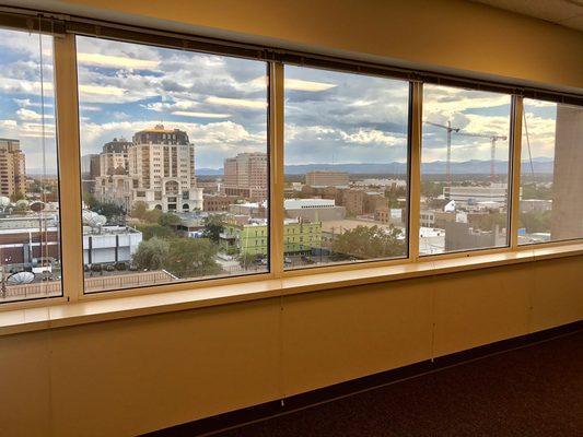 Skyline view from office