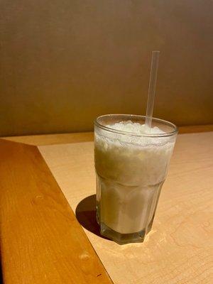 Coconut dream?  -- non-alcoholic, a very creamy irresistible drink