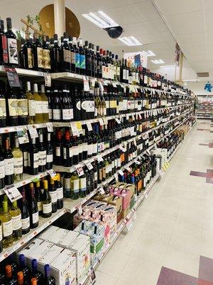 Wine aisle