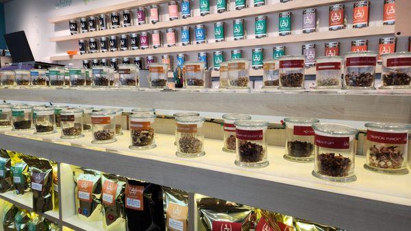 Selection of loose tea