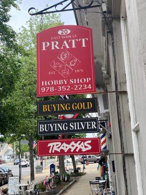 Pratt Hobby Shop, 20 East Main St., Georgetown, MA 01833.