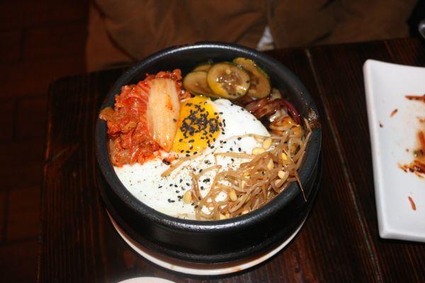 Bok Choy & Mushrook Bibimbap