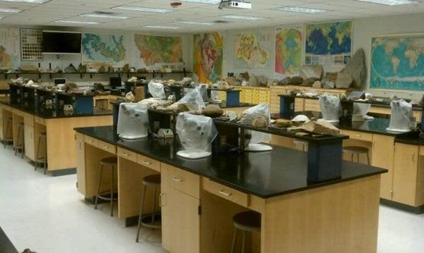 Geology lab