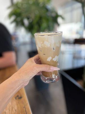 My favorite drink! White Moana (requested with heavy cream instead of milk, has no sweetener). Keto, decadent and delicious