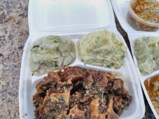 Oxtails plate