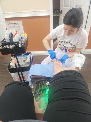 Kathy Pedicure