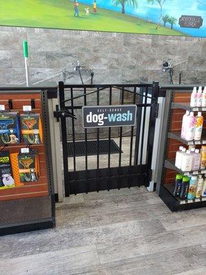 Free Dog Wash Station