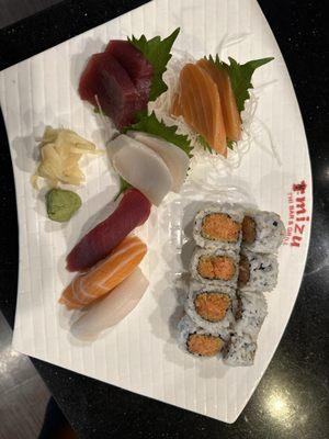 Sushi and sashimi