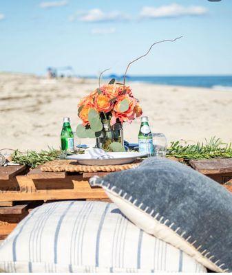 beautiful beach dinners for 2 or 20