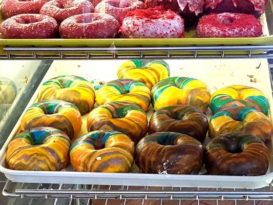 Rainbow Donuts