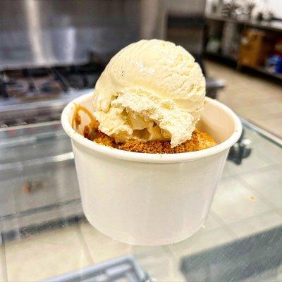 Mini Churros with Ice Cream